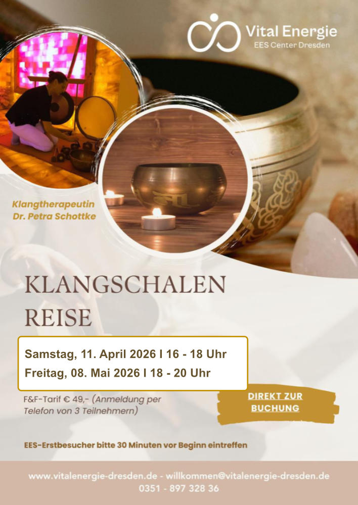 Klangschalenreise April und Mai 2026